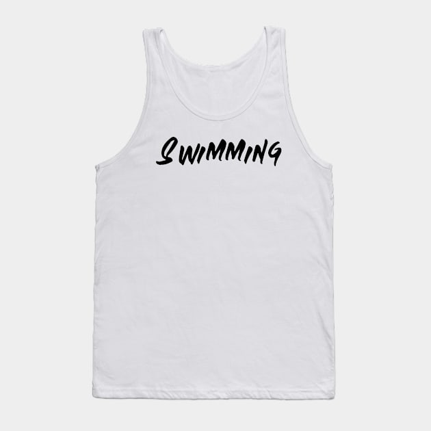 Swimming cool design v5 Tank Top by H2Ovib3s